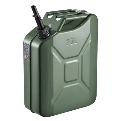 VEVOR Kraftstoffkanister Metall 20 L, Benzinkanister mit Ausgießer & Komfortgriff, 6 L/min Durchflussrate, Auslaufsicherer & Korrosionsbeständiger, Ideal für Autos, Motorräder, ATVs & UTVs, Schwarz – Bild 10