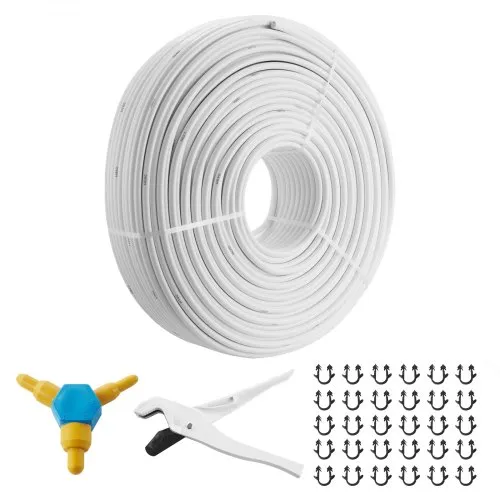 VEVOR Aluverbundrohr Aluminium Mehrschichtverbundrohr 300 m Weiß PEX-Rohr Alu-Mehrschicht-Verbundrohr MV-Rohr Mehrschichtrohr Ideal für Fußbodenheizung und Heizkörper-Anbindung Alu Verbundrohr VEVOR Aluverbundrohr Aluminium Mehrschichtverbundrohr 300 m Weiß PEX-Rohr Alu-Mehrschicht-Verbundrohr MV-Rohr Mehrschichtrohr Ideal für Fußbodenheizung und Heizkörper-Anbindung Alu Verbundrohr