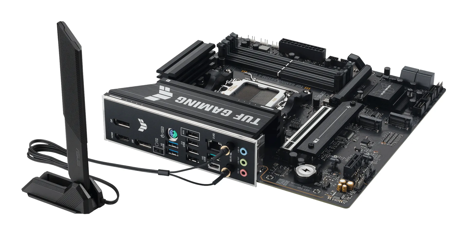 ASUS TUF GAMING B850M-E WIFI AMD B850 Sockel AM5 micro ATX – Bild 7