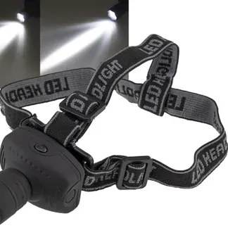 LED-Stirnlampe mit fokussierbarer 1W LED 3x AAA Batterie nötig LED-Stirnlampe mit fokussierbarer 1W LED 3x AAA Batterie nötig