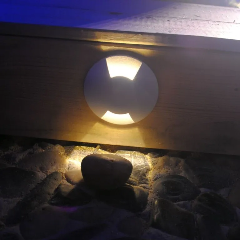 Synergy 21 LED Bodeneinbaustrahler ARGOS rund Segment-2 IP67 ww - schwarz – Bild 3