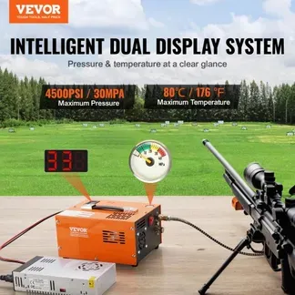 VEVOR PCP Kompressor 30Mpa/4500 PSI Luftkompressor 0,5L Tragbarer PCP DC12V & AC115V Kompressor 25min Einschaltdauer Luftpump Hochleistungskonverter Hochdruckpumpe Airgun Gewehr VEVOR PCP Kompressor 30Mpa/4500 PSI Luftkompressor 0,5L Tragbarer PCP DC12V & AC115V Kompressor 25min Einschaltdauer Luftpump Hochleistungskonverter Hochdruckpumpe Airgun Gewehr
