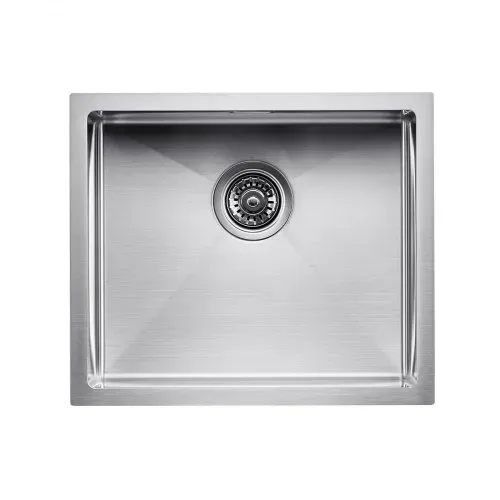 VEVOR Küchenspüle Einbauspüle Spülbecken 50 x 43 x 19 cm aus Edelstahl Spülen Unterbauspülen, Einzelbecken mit Zubehör, Haushaltsspülbecken für Wohnmobil Vorbereitungsküche Bar – Bild 9