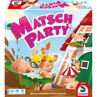 Matsch-Party, Brettspiel Matsch-Party, Brettspiel