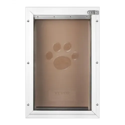 VEVOR Ersatzklappe für Haustiertür, kompatibel mit (VEVOR) Haustiertüren, 133,4 x 206,4 mm, langlebigere wetterbeständige verdickte PVC-Ersatzklappe für Hundetür mit langem Magnetstreifen (S) – Bild 10