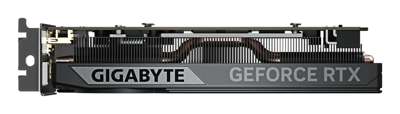 GIGABYTE GeForce RTX 5060 OC Low Profile 8G Grafikkarte - 8GB GDDR7, 128bit, PCI-E 5.0, 2512 MHz Kerntakt, 3 x DisplayPort, 1 x HDMI, GV-N5060OC-8GL – Bild 6