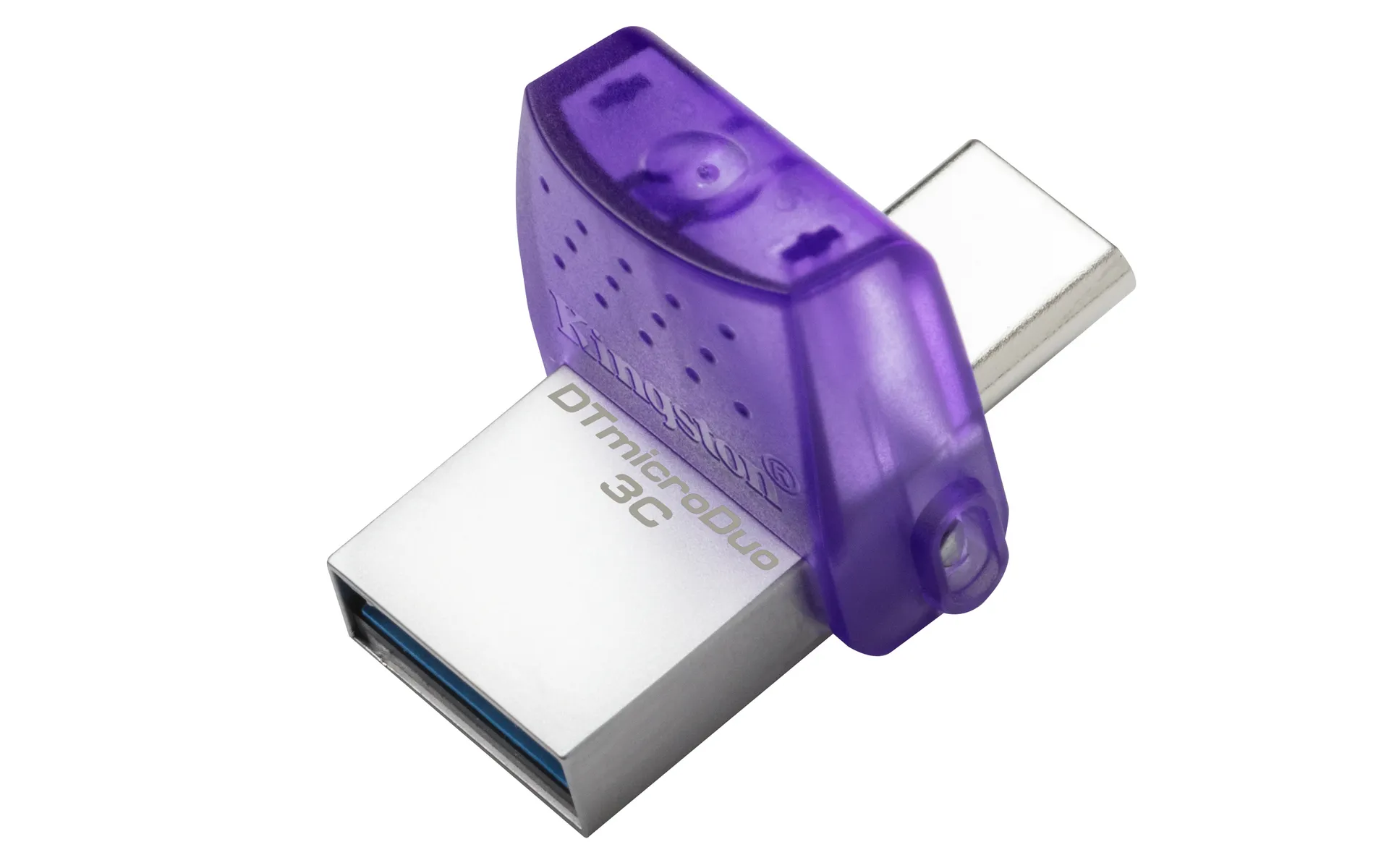 Kingston Technology DataTraveler 128GB microDuo 3C 200MB/s dual USB-A + USB-C – Bild 2