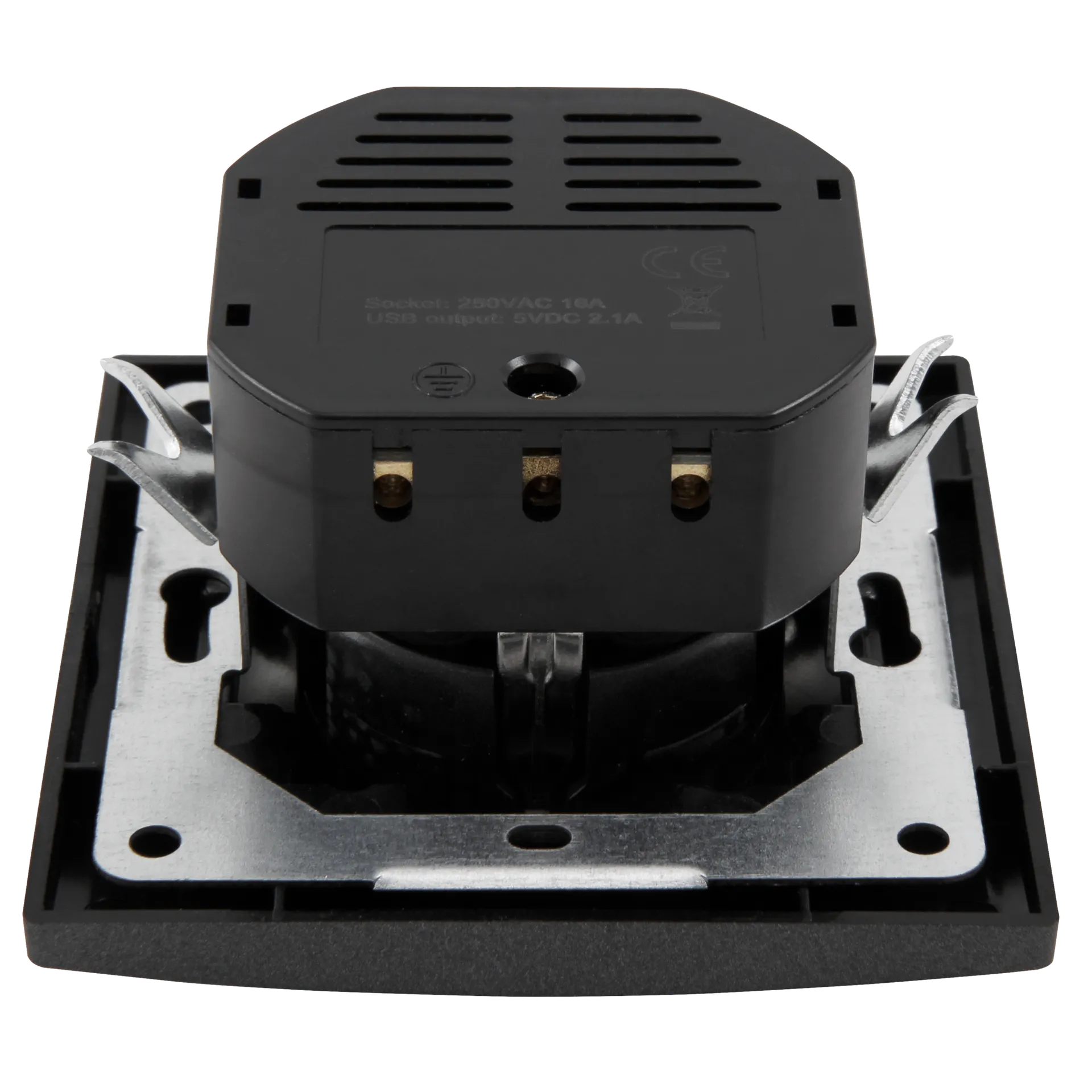 Schutzkontakt-Steckdose mit 2x USB McPower ''Flair'' 250V~/16A, 5V/2,1A, 12er-Pack – Bild 4