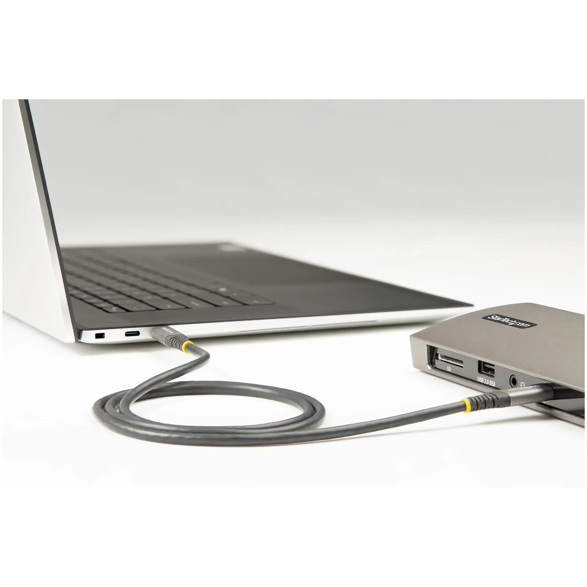 StarTech.com 1m USB-C Kabel, USB 10Gbps, 100W (5A) Power Delivery, 8K 60Hz / 4K 144Hz DP-Alt-Modus, USB-IF-zertifiziert - Thunderbolt-Kompatibel – Bild 7