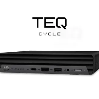Teqcycle HP Elitedesk 805 G6 DM AMD Ryzen™ 5 PRO 4650G 16 GB DDR4-SDRAM 256 GB SSD Windows 11 Pro Mini PC Mini-PC Schwarz Teqcycle HP Elitedesk 805 G6 DM AMD Ryzen™ 5 PRO 4650G 16 GB DDR4-SDRAM 256 GB SSD Windows 11 Pro Mini PC Mini-PC Schwarz