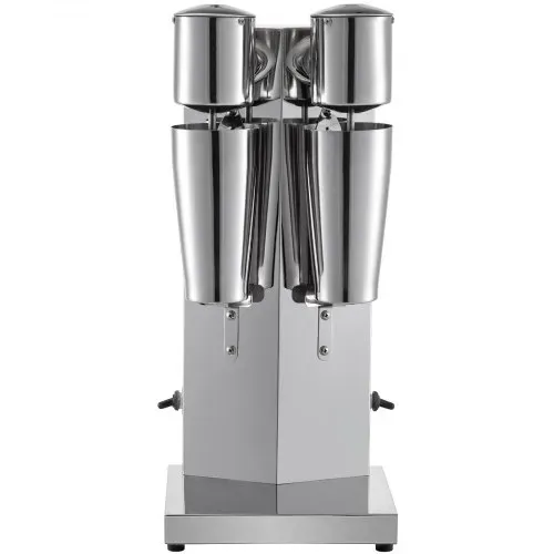 VEVOR Getränkemixer 150W, Milchshaker Elektrisch 800ml, Doppelköpfe, Silbrig, Elektrischer Mixer für Shakes, Cocktailmixer, Milchshake Maschine, Bar Mixer, Standmixer, Gewerbliche Privatgebrauch – Bild 8
