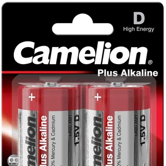Mono-Batterien CAMELION AlkalinePlus Ty D/LR20, 1,5V, 2er Pack Mono-Batterien CAMELION AlkalinePlus Ty D/LR20, 1,5V, 2er Pack
