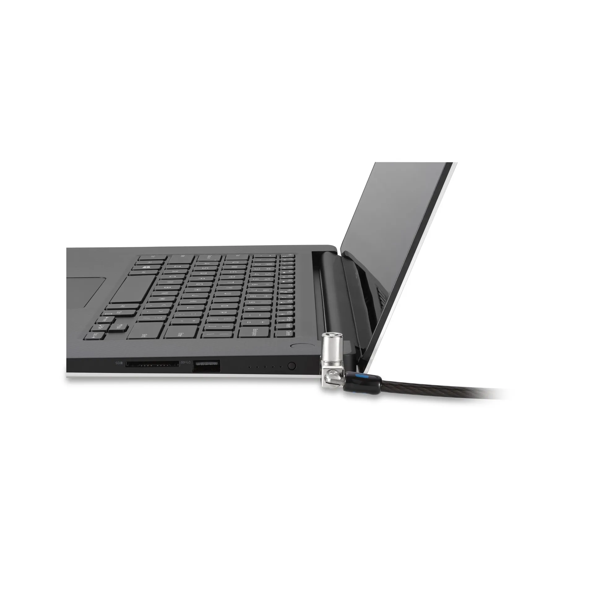 Kensington Slim N17 2.0 Laptopschloss mit zwei Schließköpfen für Wedge-Shaped Security Slots – Bild 4