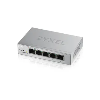 Zyxel GS1200-5 Managed Gigabit Ethernet (10/100/1000) Silber Zyxel GS1200-5 Managed Gigabit Ethernet (10/100/1000) Silber