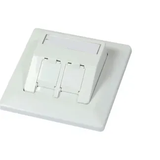 Keystone, Modulträger, UP Dosen für 2xTP-Modul, Reinweiss, für Runde Unterputz/Hohlraumdosen geeignet, 27Grad Auslass, Synergy 21, Keystone, Modulträger, UP Dosen für 2xTP-Modul, Reinweiss, für Runde Unterputz/Hohlraumdosen geeignet, 27Grad Auslass, Synergy 21,