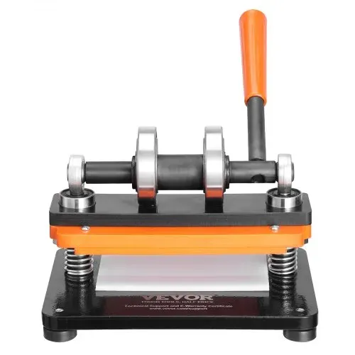 VEVOR Leder Stanzmaschine Manuelle Lederschneidemaschine 18 x 10 cm, Leder Prägemaschine 1,5 t Belastbare Leder-Stanzmaschine Geeignet für Leder, PVC/EVA-Schaumstoff, nicht Klebende Materialien – Bild 9