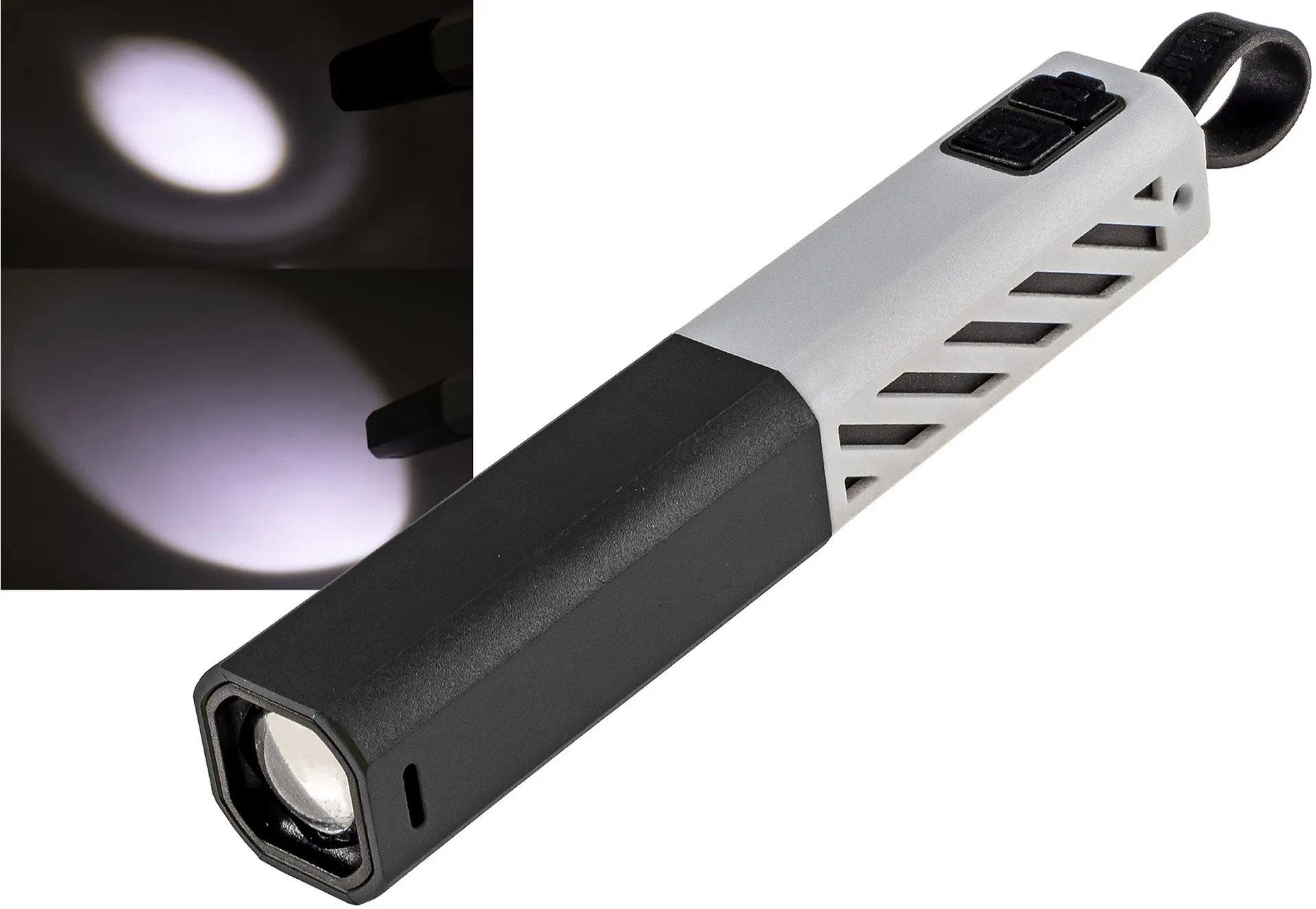 LED-Taschenlampe „CTL5 Zoom“ mit Akku 5W, 400lm, ØxL 144x20mm, Zoom LED-Taschenlampe „CTL5 Zoom“ mit Akku 5W, 400lm, ØxL 144x20mm, Zoom