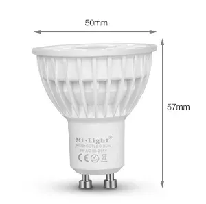 MiBoxer FUT103ZR LED Retrofit GU10 4W RGB-WW (RGB-CCT) Spot Zigbee 3.0 + 2.4G – Bild 3