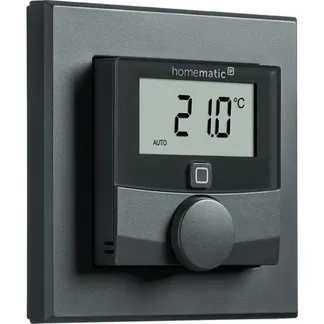 Wandthermostat mit Luftfeuchtigkeitssensor (HmIP-WTH-A) Wandthermostat mit Luftfeuchtigkeitssensor (HmIP-WTH-A)