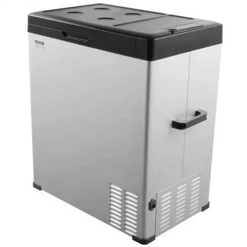 VEVOR Autokühlschrank, 12-Volt-Autokühlschrank, tragbarer 70-Liter-Einzelzonen-Gefrierschrank, einstellbarer Bereich von -4℉ bis 68℉, 12/24 V DC und 100-240 V AC-Kompressorkühler für Outdoor, Camping, Wohnmobil – Bild 9