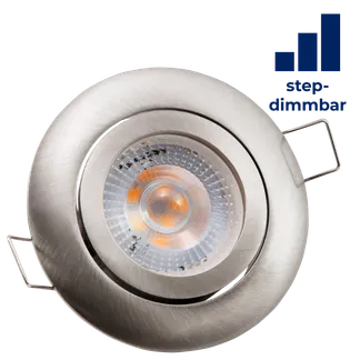 LED-Einbauleuchte McShine “Eco-50“ 5W, 400lm, 3000K, step-dimmbar LED-Einbauleuchte McShine “Eco-50“ 5W, 400lm, 3000K, step-dimmbar