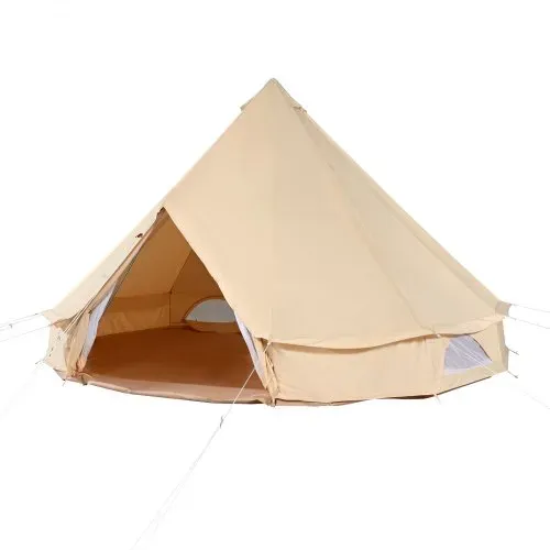 VEVOR Canvas-Glockenzelt 3 m 4-Jahreszeiten-Canvas-Zelt für Camping mit Herdanschluss – Bild 10