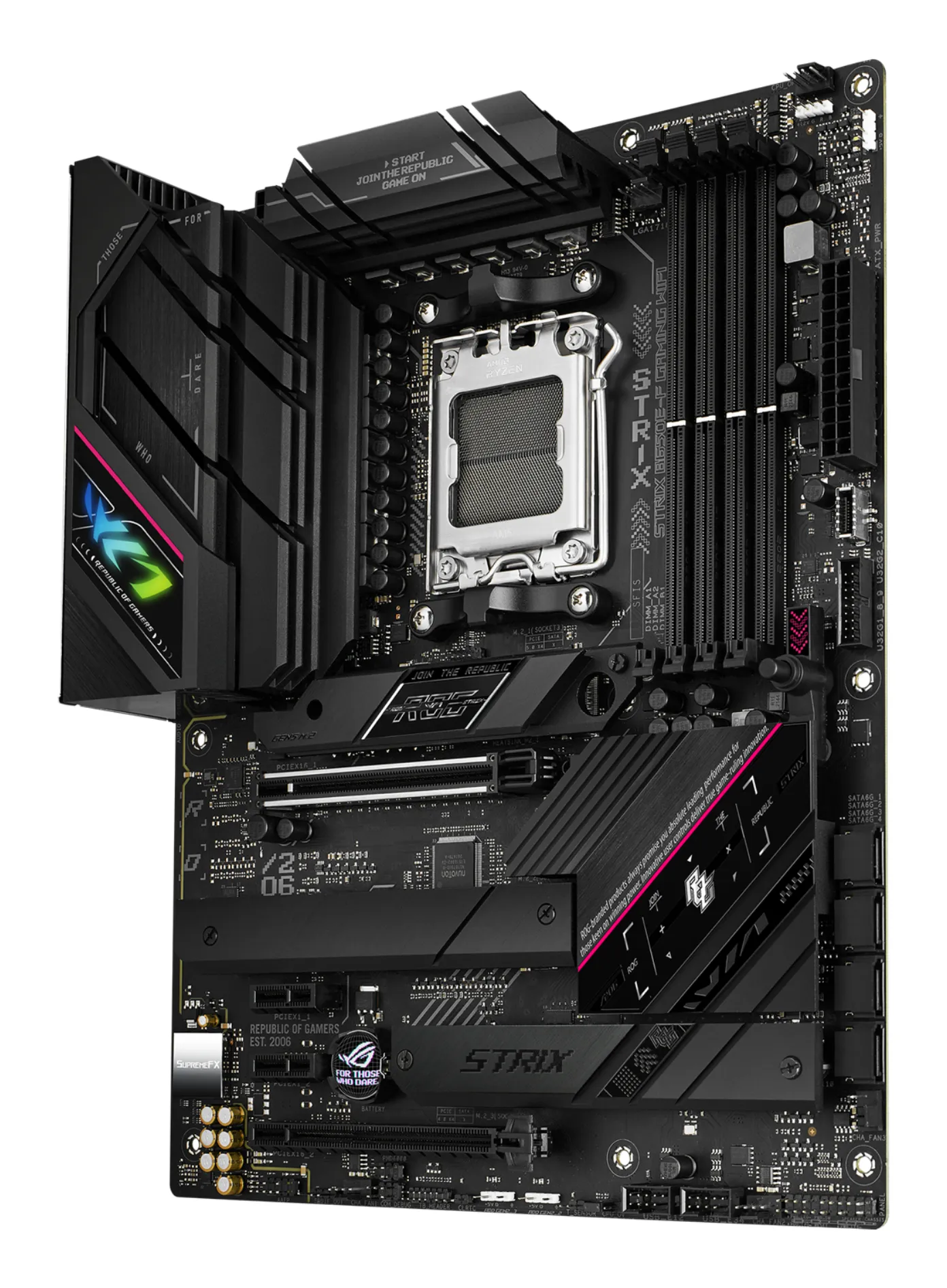 ASUS ROG STRIX B650E-F GAMING WIFI AMD B650 Sockel AM5 ATX – Bild 3