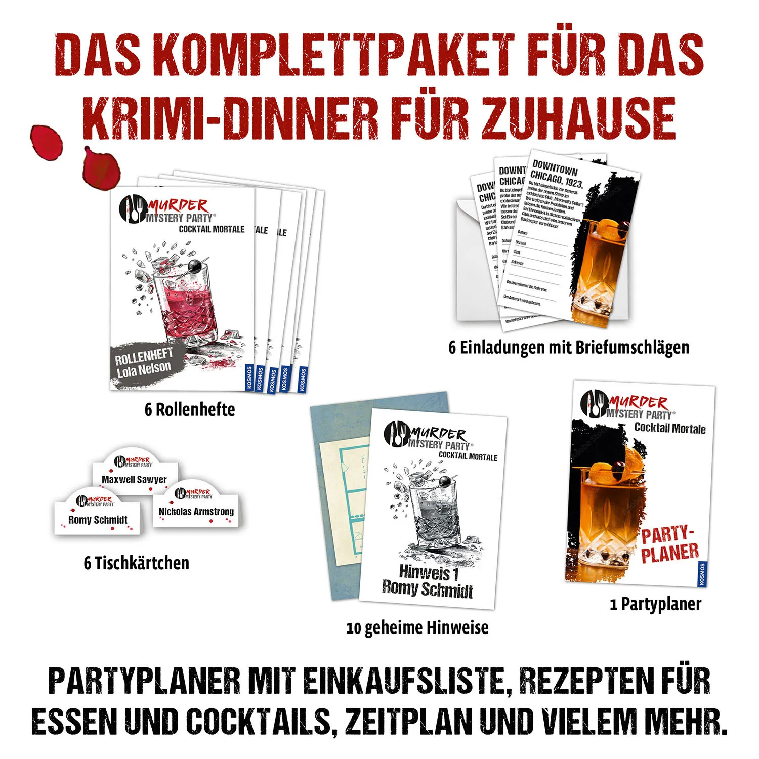 Kosmos 47856004 Brettspiel 180 min Kartenspiel Rollenspiele – Bild 3