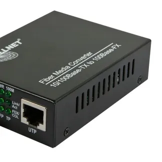 ALLNET Medienkonverter 10/100BASE-TX auf 100BASE-FX Multimode ST Anschluss „ALL-MC107-ST-MM“ ALLNET Medienkonverter 10/100BASE-TX auf 100BASE-FX Multimode ST Anschluss „ALL-MC107-ST-MM“