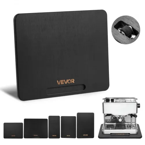 VEVOR Gleitbrett, 26,7×33 cm, Brett mit Gummirädern & hohlem Griff, einfach zu reinigen, Slider-Brett, Geräte-Rollbrett, leicht bewegliche Unterlage für Kaffeemaschine, Küchenmaschine, Schwarz VEVOR Gleitbrett, 26,7×33 cm, Brett mit Gummirädern & hohlem Griff, einfach zu reinigen, Slider-Brett, Geräte-Rollbrett, leicht bewegliche Unterlage für Kaffeemaschine, Küchenmaschine, Schwarz