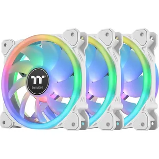 SWAFAN 14 RGB Radiator Fan TT Premium Edition White (3-Fan Pack), Gehäuselüfter SWAFAN 14 RGB Radiator Fan TT Premium Edition White (3-Fan Pack), Gehäuselüfter