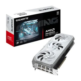 GIGABYTE Radeon RX 9070 XT GAMING OC ICE 16G Grafikkarte – 16GB GDDR6, 256bit, PCI-E 5.0, 3060 MHz Kerntakt, 2 x DisplayPort, 2 x HDMI, GV-R907XGAMINGOCICE-16GD GIGABYTE Radeon RX 9070 XT GAMING OC ICE 16G Grafikkarte – 16GB GDDR6, 256bit, PCI-E 5.0, 3060 MHz Kerntakt, 2 x DisplayPort, 2 x HDMI, GV-R907XGAMINGOCICE-16GD