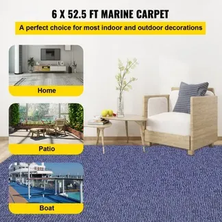 VEVOR 1,8 x 16 m Teppich Terrassen Teppiche Polyesterfaser und TPR Teppiche Rutschfest und Wasserdicht, für Terrassen, Decks, Eingangsbereiche, Wintergärten usw.(1,8 x 16 m Blau) VEVOR 1,8 x 16 m Teppich Terrassen Teppiche Polyesterfaser und TPR Teppiche Rutschfest und Wasserdicht, für Terrassen, Decks, Eingangsbereiche, Wintergärten usw.(1,8 x 16 m Blau)