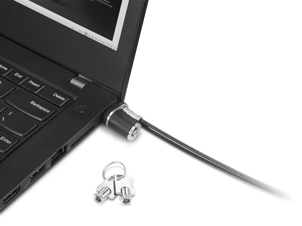 Lenovo 4XE1F30276 Kabelschloss Schwarz 1,5 m – Bild 3
