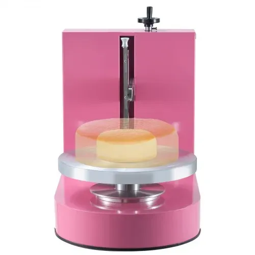 VEVOR einstellbare Tortencremestreichmaschine elektrische Tortendekorationsmaschine zum Verteilen von Kuchencreme, zum Bestreichen und Schmieren von Kuchenglasuren, für 15,24-35,56 cm Kuchen Rosa – Bild 10