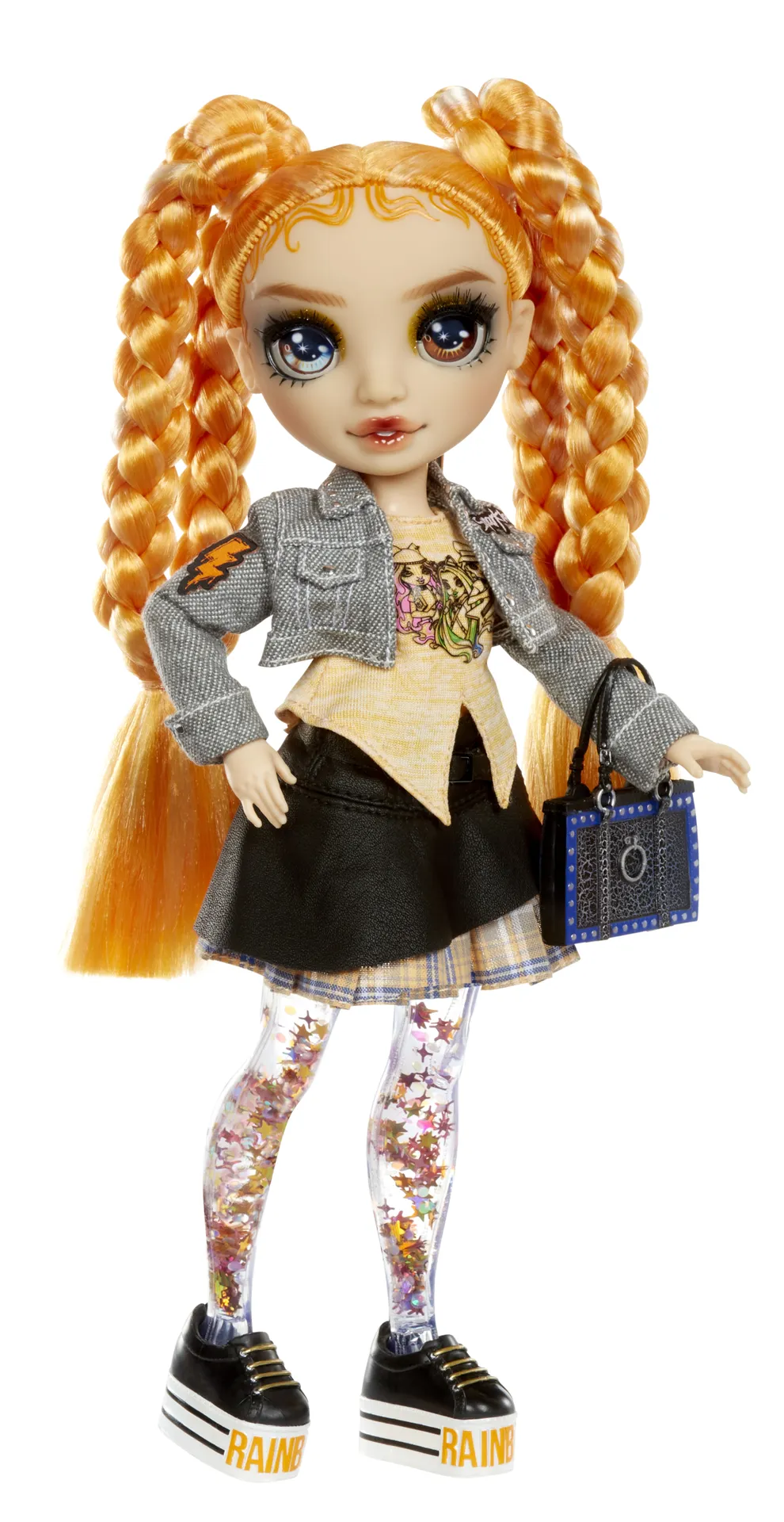 Rainbow High Sparkle & Shine Fashion Dolls- Clementine (Orange) – Bild 2