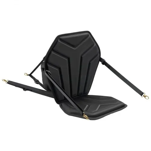 VEVOR 1 x Kajaksitz 31 mm Dicke, Gepolsterter Sitz für Paddleboard, Bootssitz mit Rückenlehne & Aufbewahrungstasche & Verstellbaren Gurten & Sechseckigem Sitzkissen für SUP Kanu Angelboot – Bild 9