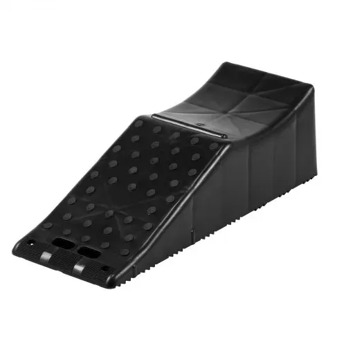 VEVOR 2 Stück Autozufahrtsrampe, flache Rampe, 9 Tonnen Tragfähigkeit, 14 cm Hubhöhe, Autorampe, robuste Reifenrampe für Ölwechsel, Aufzugswartung – Bild 8