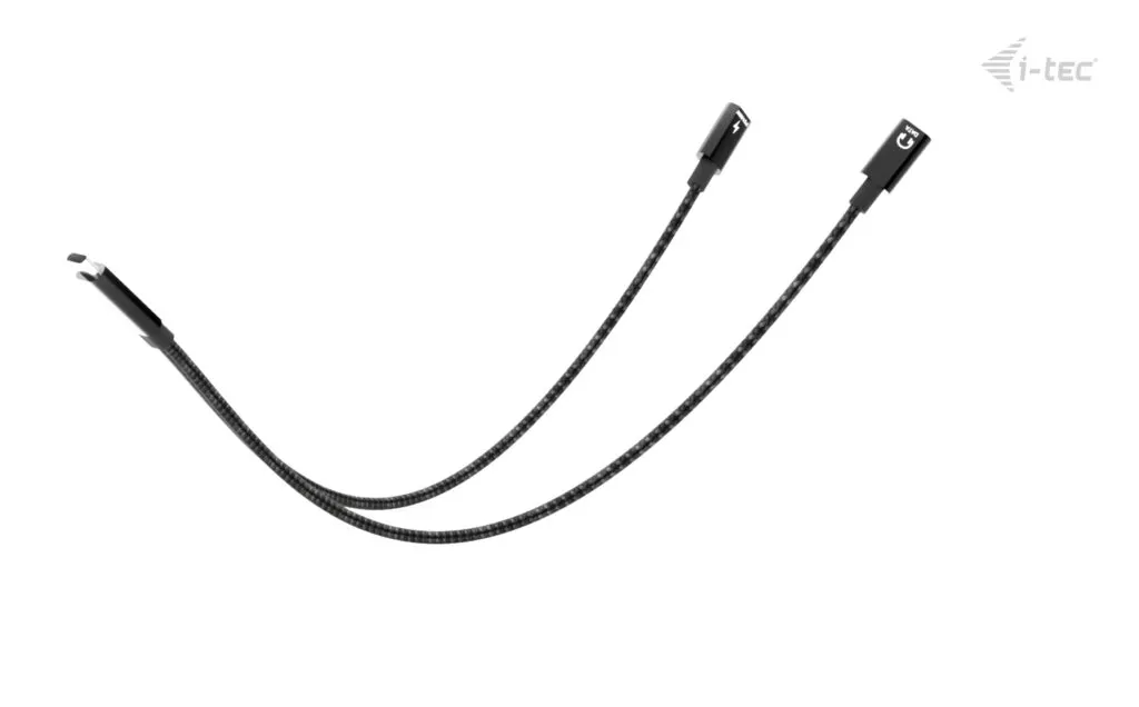 i-tec USB-C Cable Splitter Audio/Data + Power Delivery 100W – Bild 3