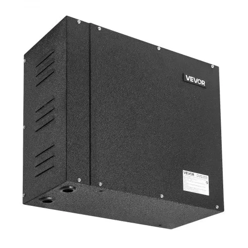 VEVOR Dampfgenerator, 7,5 kW Dampferzeuger, Dampfduschsystem mit Steuerung für Sauna, Bad, Spa, kommerzielles automatisches Ablaufset mit Überhitzungs-, Trockenlauf- & Überdruckschutz, Schwarz – Bild 9