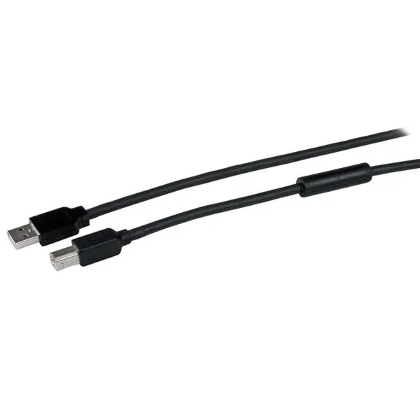StarTech.com 15m aktives USB 2.0 A auf B Kabel – Stecker/Stecker StarTech.com 15m aktives USB 2.0 A auf B Kabel – Stecker/Stecker