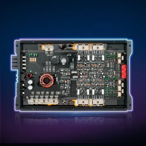 VEVOR Autoverstärker 4-Kanal, Endstufe Klasse AB Überbrückbar, Max. 4 x 250 W an 4 Ohm / 4 x 500 W an 2 Ohm, Hochleistungsverstärker für SUVs Pickups Geländewagen Mehrkanal-Audioverstärker – Bild 7
