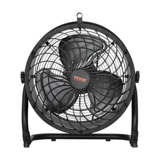 VEVOR Bodenventilator, 3 Gang, Windmaschine, 355,6mm, 360° verstellbare Neigung, 7,2 m/s Luftstrom, großer Metallventilator, für Zuhause, Fitnessstudio, Büro, Garage, Geschäftsräume VEVOR Bodenventilator, 3 Gang, Windmaschine, 355,6mm, 360° verstellbare Neigung, 7,2 m/s Luftstrom, großer Metallventilator, für Zuhause, Fitnessstudio, Büro, Garage, Geschäftsräume
