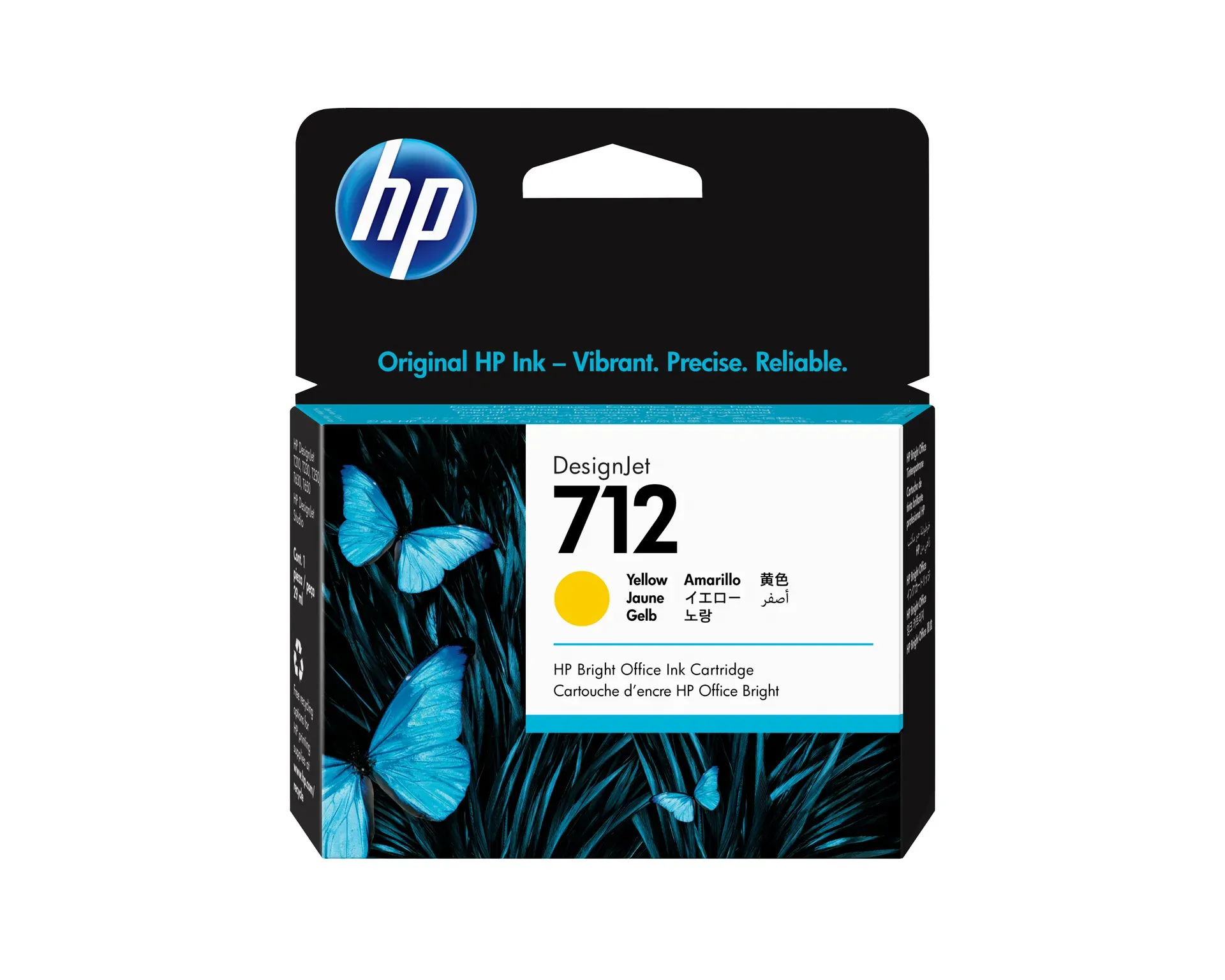 HP 712 Gelb DesignJet Druckerpatrone, 29 ml HP 712 Gelb DesignJet Druckerpatrone, 29 ml