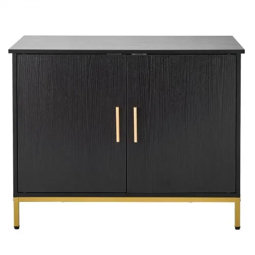 VEVOR Katzenschrank, 700x450x545 mm, Katzentoilette mit Metallbeinen & -griff, Katzenklo Schrank, Katzenhaus passend für die meisten Katzentoiletten, für Schlafzimmer & Wohnzimmer, Schwarz – Bild 10