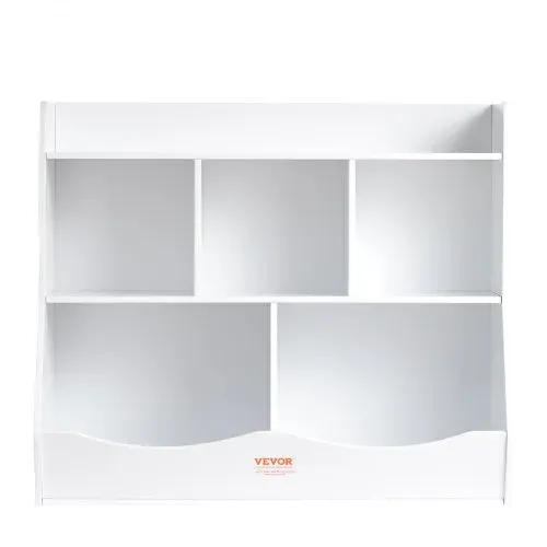 VEVOR Holz-Aufbewahrungsfach für Kinder, Spielzeug-Aufbewahrungsorganizer mit Bücherregal, 89 x 40 x 76 cm 5-Fächer-Spielzeugschrank, Kinderbuch- und Spielzeugregal für Kinderzimmer, Spielzimmer VEVOR Holz-Aufbewahrungsfach für Kinder, Spielzeug-Aufbewahrungsorganizer mit Bücherregal, 89 x 40 x 76 cm 5-Fächer-Spielzeugschrank, Kinderbuch- und Spielzeugregal für Kinderzimmer, Spielzimmer