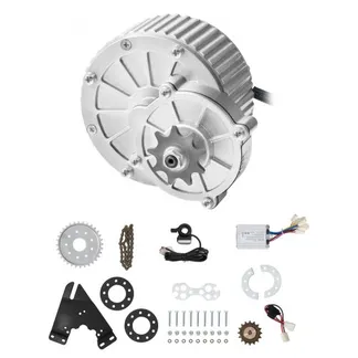VEVOR 450 W Elektrischer Gleichstrommotor mit Bürsten – 36 V, 3000 U/min Motor mit verbessertem Drehzahlregler und Daumengashebel-Kit, Elektromotor für Go Karts, E-Bikes, Motorräder, Roller VEVOR 450 W Elektrischer Gleichstrommotor mit Bürsten – 36 V, 3000 U/min Motor mit verbessertem Drehzahlregler und Daumengashebel-Kit, Elektromotor für Go Karts, E-Bikes, Motorräder, Roller