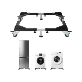 VEVOR Kühlschrankständer, mobile Basis, 540 kg Tragkraft, Waschmaschinenständer mit 8 feststellbaren Zwillingsrädern & 4 Bremsen, 58-93 cm Möbelwagen für Waschmaschine, Kühlschrank & Trockner VEVOR Kühlschrankständer, mobile Basis, 540 kg Tragkraft, Waschmaschinenständer mit 8 feststellbaren Zwillingsrädern & 4 Bremsen, 58-93 cm Möbelwagen für Waschmaschine, Kühlschrank & Trockner