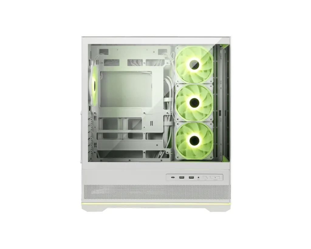 MSI MAG PANO 110R PZ WHITE Computer-Gehäuse Midi Tower Weiß MSI MAG PANO 110R PZ WHITE Computer-Gehäuse Midi Tower Weiß