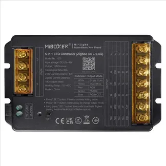 MiBoxer HZ5 LED Controller 2in1 DC12~48V Zigbee 3.0+ 2.4G HP 30A MiBoxer HZ5 LED Controller 2in1 DC12~48V Zigbee 3.0+ 2.4G HP 30A